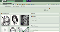 Desktop Screenshot of mintymango-mafia.deviantart.com