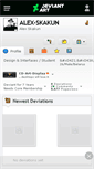 Mobile Screenshot of alex-skakun.deviantart.com