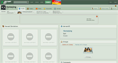 Desktop Screenshot of hentaiying.deviantart.com