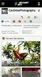 Mobile Screenshot of cantmissphotography.deviantart.com
