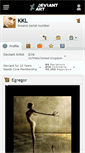 Mobile Screenshot of kkl.deviantart.com