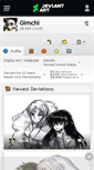Mobile Screenshot of gimchi.deviantart.com