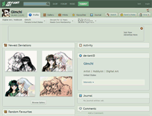 Tablet Screenshot of gimchi.deviantart.com