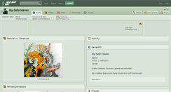 Desktop Screenshot of my-safe-haven.deviantart.com