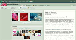 Desktop Screenshot of dewdrops-on-roses.deviantart.com