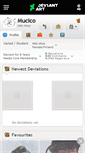 Mobile Screenshot of mucico.deviantart.com