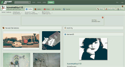 Desktop Screenshot of kuwemathzu110.deviantart.com