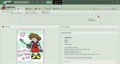 Desktop Screenshot of edismine.deviantart.com