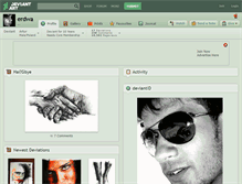 Tablet Screenshot of erdwa.deviantart.com
