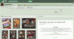 Desktop Screenshot of orum-the-cat.deviantart.com