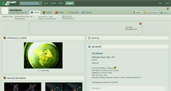 Desktop Screenshot of nicolance.deviantart.com