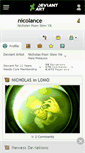 Mobile Screenshot of nicolance.deviantart.com