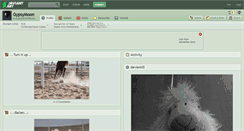 Desktop Screenshot of gypsymoon.deviantart.com