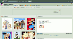 Desktop Screenshot of goten-x-marron.deviantart.com