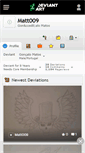 Mobile Screenshot of matt009.deviantart.com