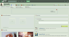 Desktop Screenshot of marcoso86.deviantart.com
