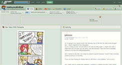 Desktop Screenshot of immixyandimblue.deviantart.com