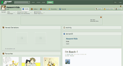 Desktop Screenshot of masaomi-kida.deviantart.com