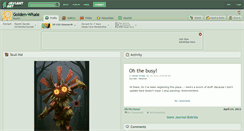Desktop Screenshot of golden-whale.deviantart.com