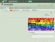 Tablet Screenshot of farewell-spring.deviantart.com