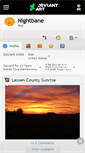 Mobile Screenshot of nightbane.deviantart.com