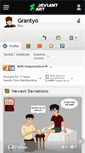 Mobile Screenshot of grantyo.deviantart.com