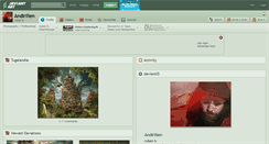 Desktop Screenshot of andirilien.deviantart.com