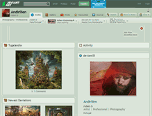 Tablet Screenshot of andirilien.deviantart.com