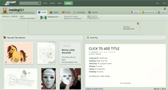 Desktop Screenshot of maddog521.deviantart.com