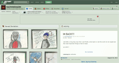 Desktop Screenshot of naowmishadin.deviantart.com