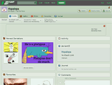 Tablet Screenshot of hopalopa.deviantart.com
