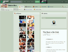 Tablet Screenshot of buzz-x-bo.deviantart.com