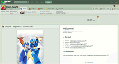 Desktop Screenshot of elesis-knight.deviantart.com