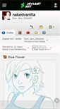 Mobile Screenshot of nakedvanilla.deviantart.com