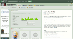 Desktop Screenshot of anora-fanclub.deviantart.com