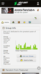 Mobile Screenshot of anora-fanclub.deviantart.com