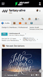 Mobile Screenshot of fantasy-alive.deviantart.com