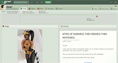 Desktop Screenshot of navari.deviantart.com