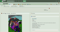 Desktop Screenshot of gowcaizer.deviantart.com