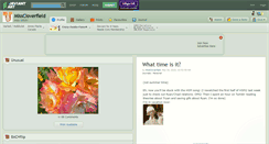 Desktop Screenshot of misscloverfield.deviantart.com