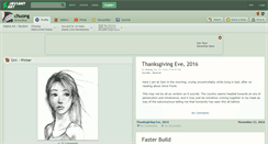 Desktop Screenshot of chuong.deviantart.com
