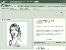 Tablet Screenshot of chuong.deviantart.com