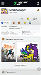 Mobile Screenshot of cerakoopaplz.deviantart.com