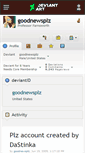 Mobile Screenshot of goodnewsplz.deviantart.com