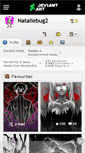 Mobile Screenshot of nataliebug2.deviantart.com