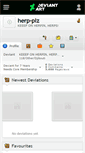 Mobile Screenshot of herp-plz.deviantart.com