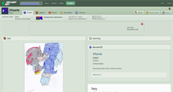 Desktop Screenshot of dxsonic.deviantart.com