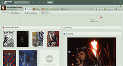Desktop Screenshot of nickrobertsarts.deviantart.com