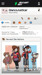 Mobile Screenshot of glancojusticar.deviantart.com