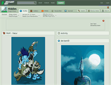 Tablet Screenshot of niddles.deviantart.com